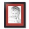 ArtToFrames 13x16" Matted Picture Frame with 9x12" Single Mat Photo Opening Framed in 1.25" Black and 2" Mat (FWM-3926-13x16)